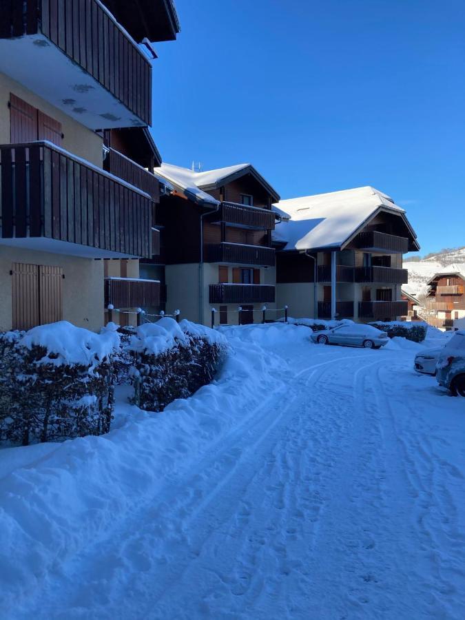 Appartement 2 Pieces Pieds Des Pistes Terrasse Face A La Montagne Bernex Eksteriør billede